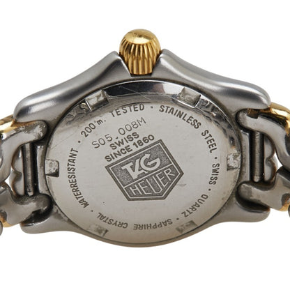 Tag Heuer Sel Watch S05.008M Quartz Beige Dial Stainless Steel Plated