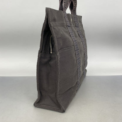 Hermes Herms Air Line Mm Canvas Tote Bag