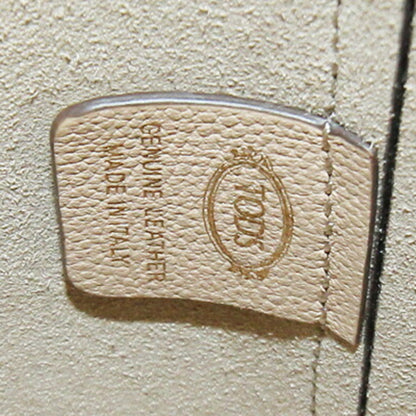 Tod'S T-Timeless Micro Bucket Bag Xbwtsaq0000Q8E Beige Leather