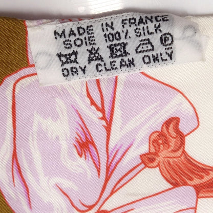 Hermes Scarf Twilly Cavalleria D Etriers Cavalry Armor Silk Multicolor Pink 180443
