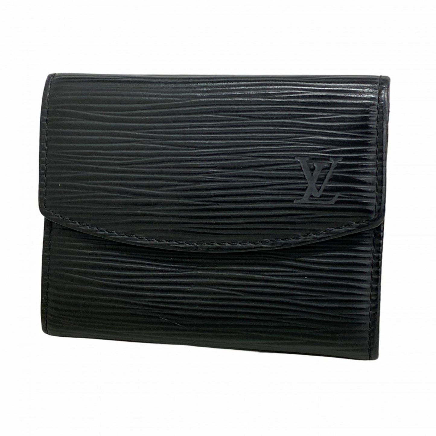 Louis Vuitton Epi Wallet/Coin Case Porte Monnaie Sample M63412 Noir