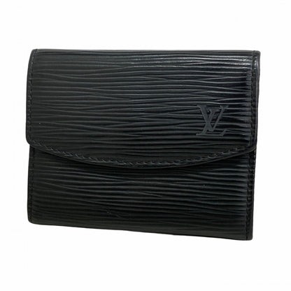 Louis Vuitton Epi Wallet/Coin Case Porte Monnaie Sample M63412 Noir