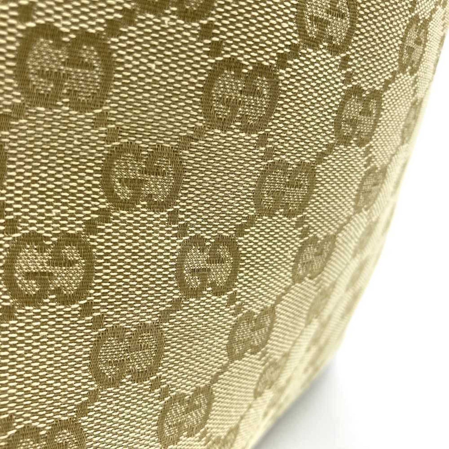 Gucci 90644 Shoulder Bag Gg Canvas Beige