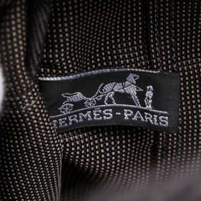 Hermes Air Line Mm Tote Bag Gray Canvas