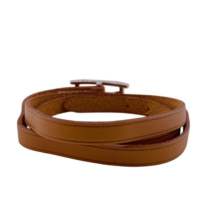 Hermes B-Api Double Tour 2000 Bangle Bracelet