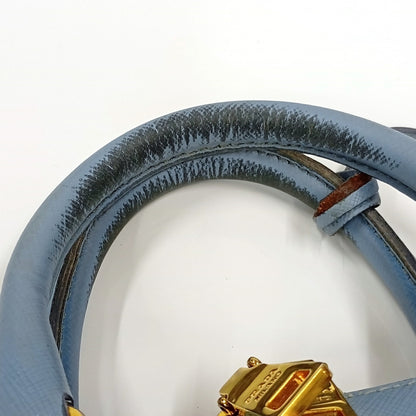Prada Saffiano Leather Lux Astrale Sky Blue Bl0838 Prada Saffiano Lux Astrale Handbag Ja-25011