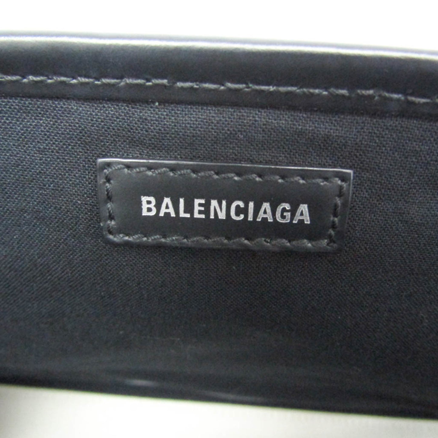 Balenciaga Navy Cabas S 339933 Women'S Canvas