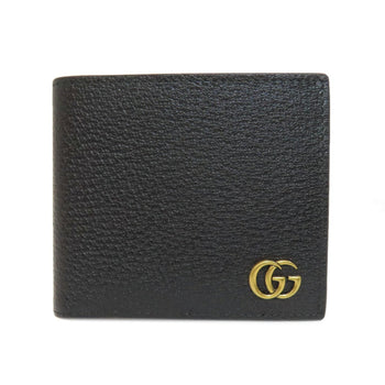 Gucci 428725 Gg Marmont Bi-Fold Wallet Leather