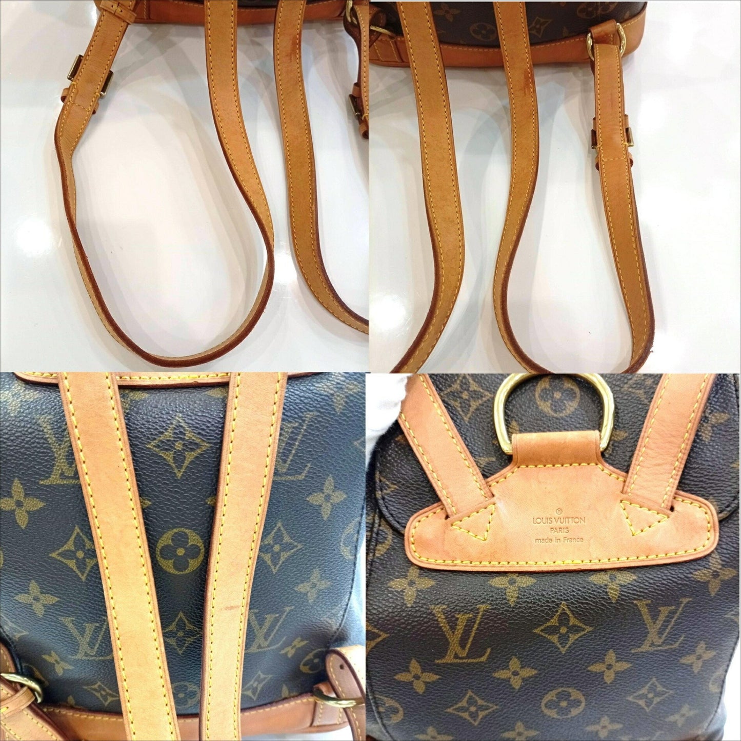 Louis Vuitton Montsouris Pm M51137 Monogram Backpack Sp1000 Ja-25102