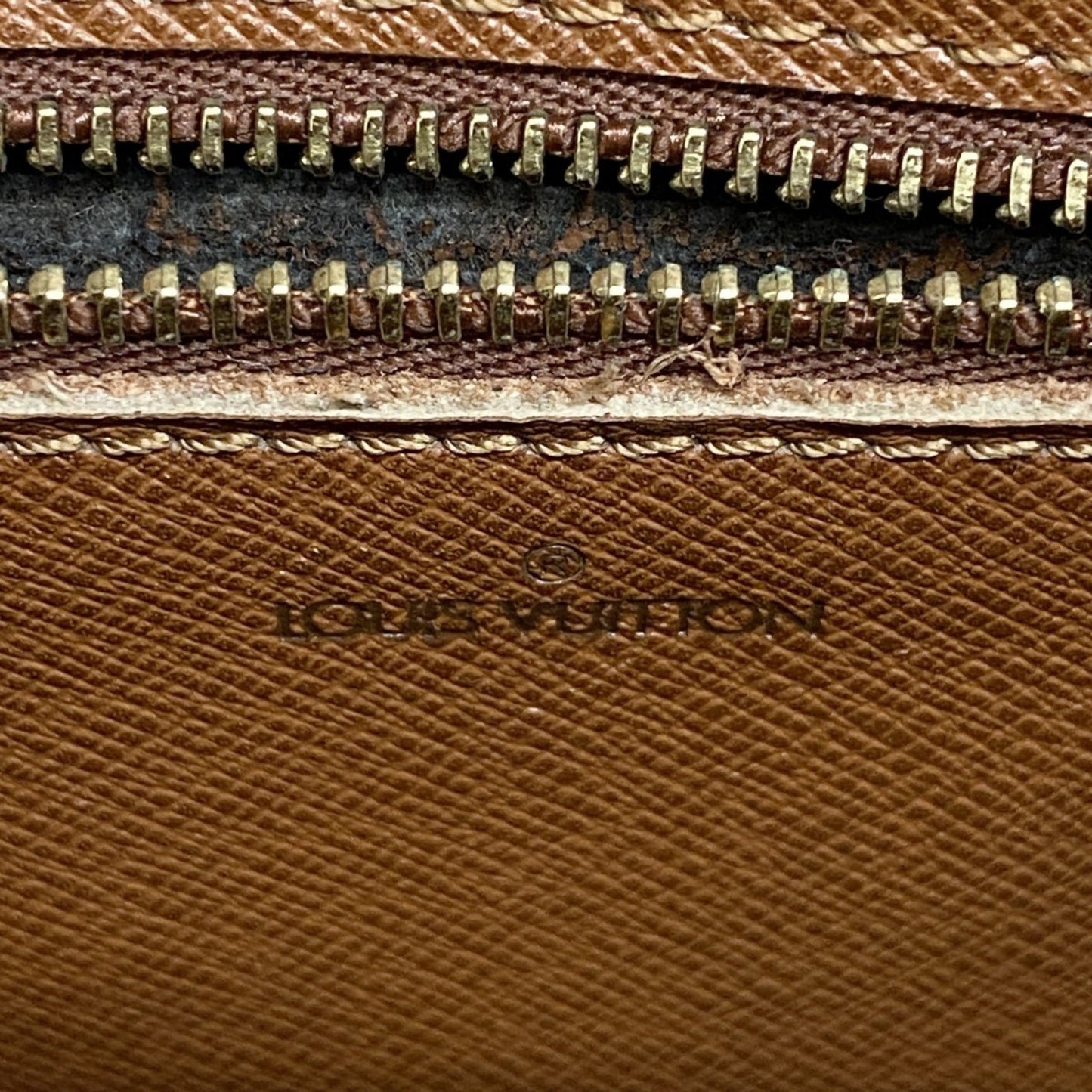 Louis Vuitton Monogram Saint-Cloud Mm Shoulder Bag M51243 Brown