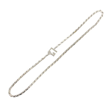 Gucci Women'S Silver Metal Charm Chain Belt