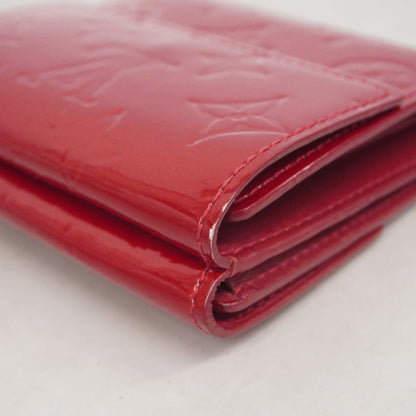 Louis Vuitton Vernis Portefeuille Elise Tri-Fold Wallet M93529 Pomme D'Amour