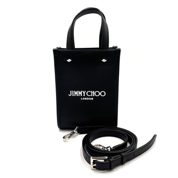 Jimmy Choo Mini N S Tote Tote Bag Black Leather