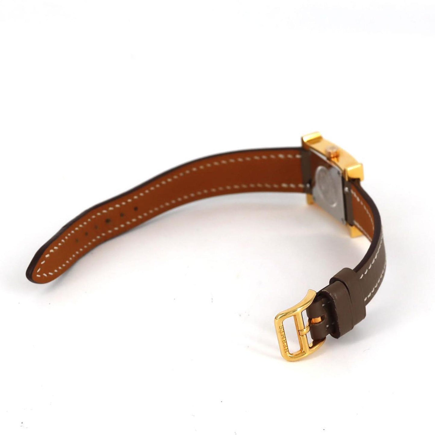 Herms H Watch Gp 1P Hh1.102 Quartz Wristwatch