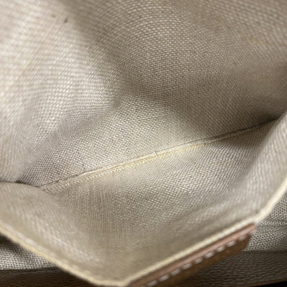 Gucci Gg Canvas Shoulder Bag 449413 Brown