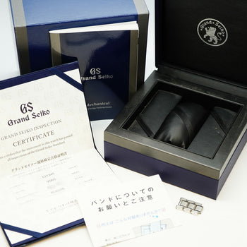 Seiko Grand 9S65-00T0 Sbgr317 Black Dial