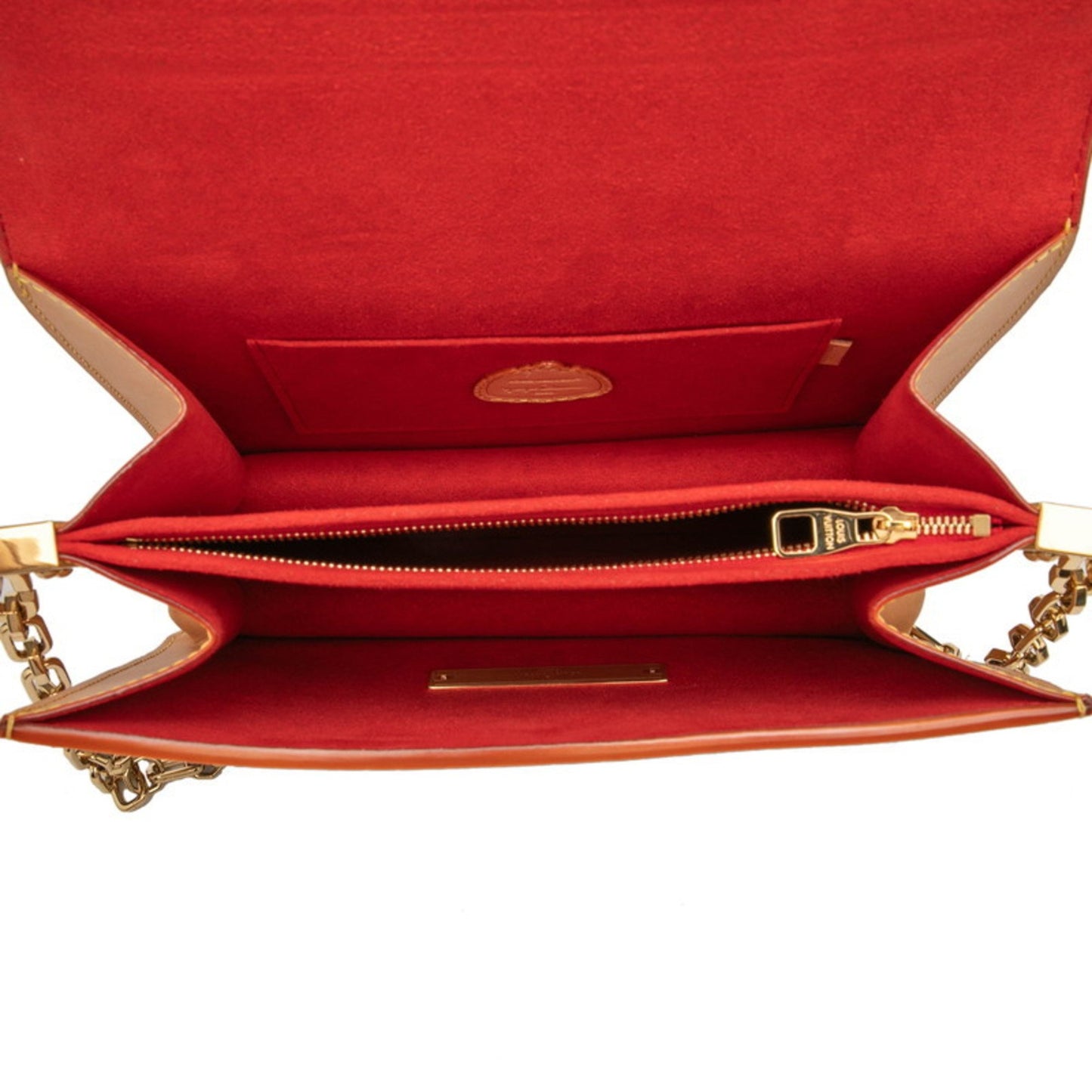 Louis Vuitton X Yayoi Kusama Monogram Sac Dauphine Mm Chain Handbag/Shoulder Bag