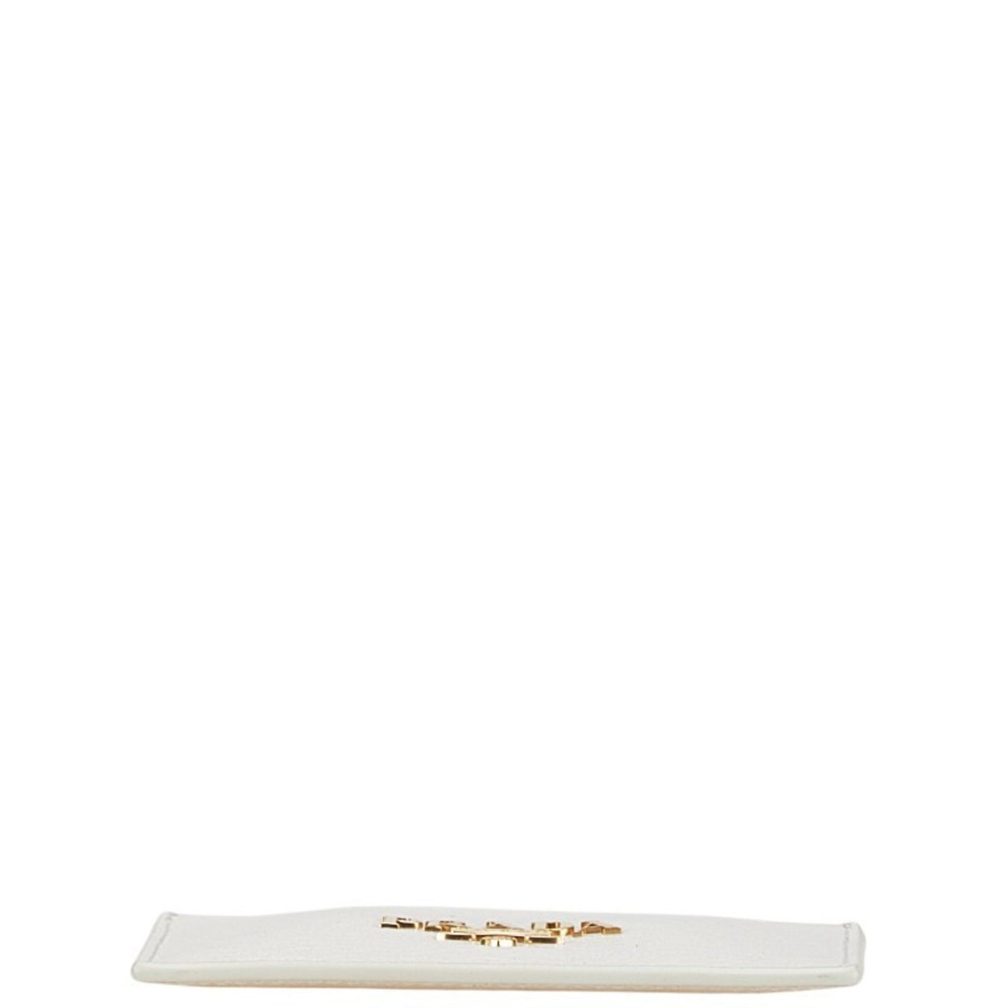 Prada Card Case White Leather