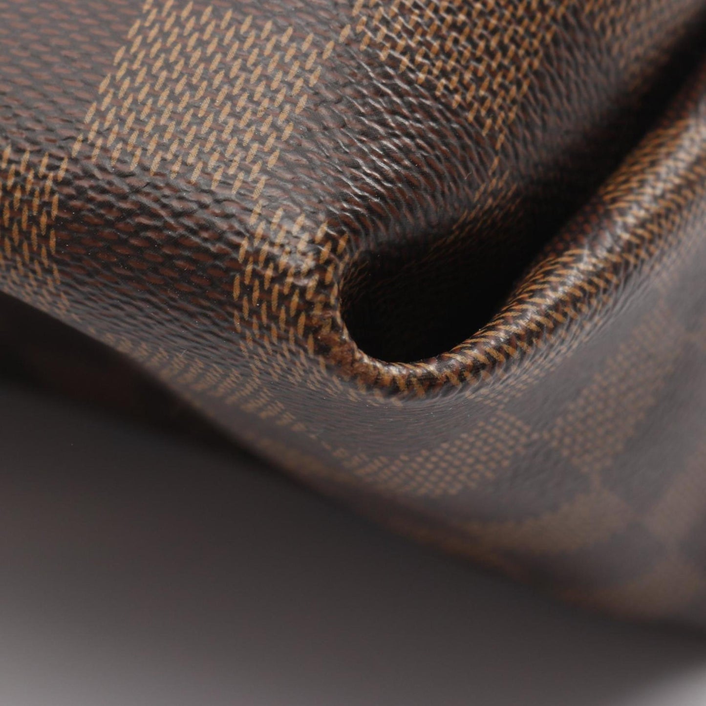 Louis Vuitton Bobur Damier Ebene Scarlet Handbag