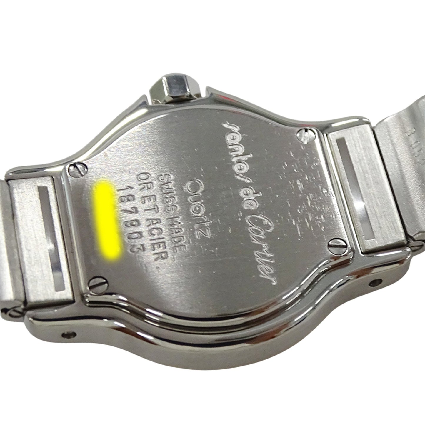 Cartier Santos Octagon Date Quartz Watch For Women