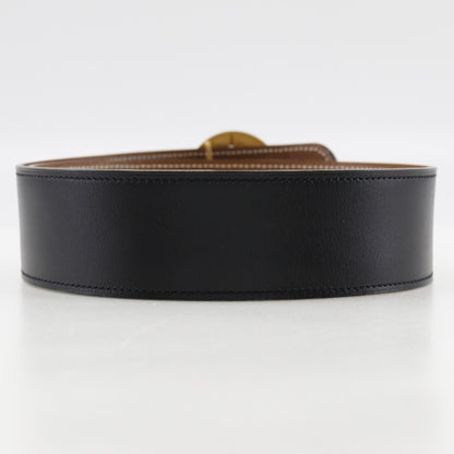 Hermes Hermes Belt Box Calf X Cushvel 1993 ?W