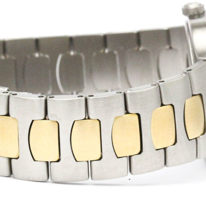 Omega Seamaster Polaris 18K Gold Steel Watch 396.1022 Polished