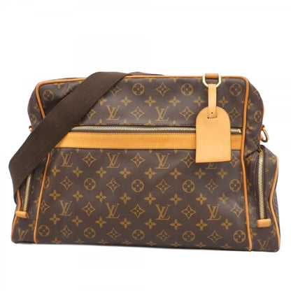 Louis Vuitton Monogram Saxophone Wash Shoulder Bag M92967 Brown