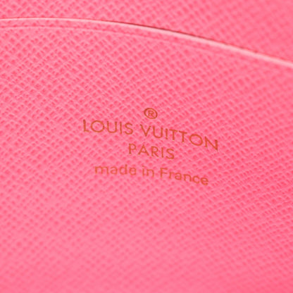 Louis Vuitton Monogram Vivienne Double Zip Pochette Shoulder Bag In Coated Canvas And Leather