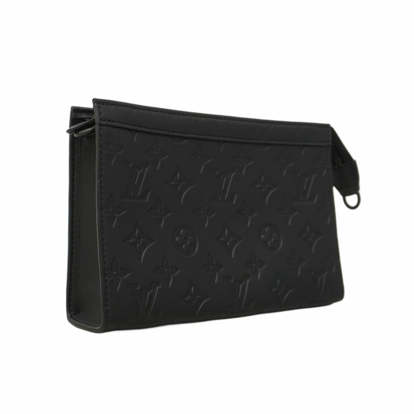 Louis Vuitton Shoulder Bag Monogram Appliqu Shadow Gaston Wearable Wallet M81115 Noir