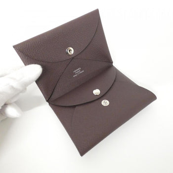 Hermes Herms Calvi Duo 083035Ck Wallet/Coin Case