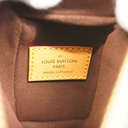 Louis Vuitton Monogram Side Trunk Pm Shoulder Bag M46815 Brown