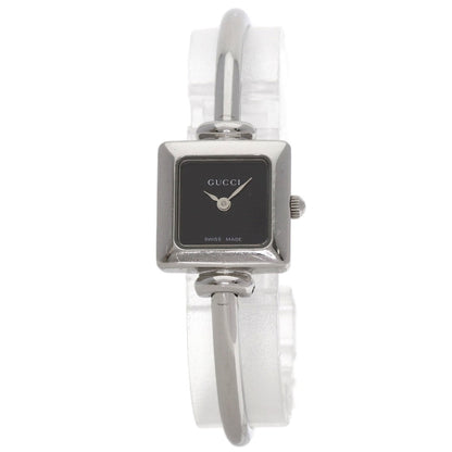 Gucci 1900L Square Face Bangle Watch In Stainless Steel/Ss