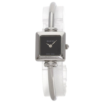 Gucci 1900L Square Face Bangle Watch In Stainless Steel/Ss