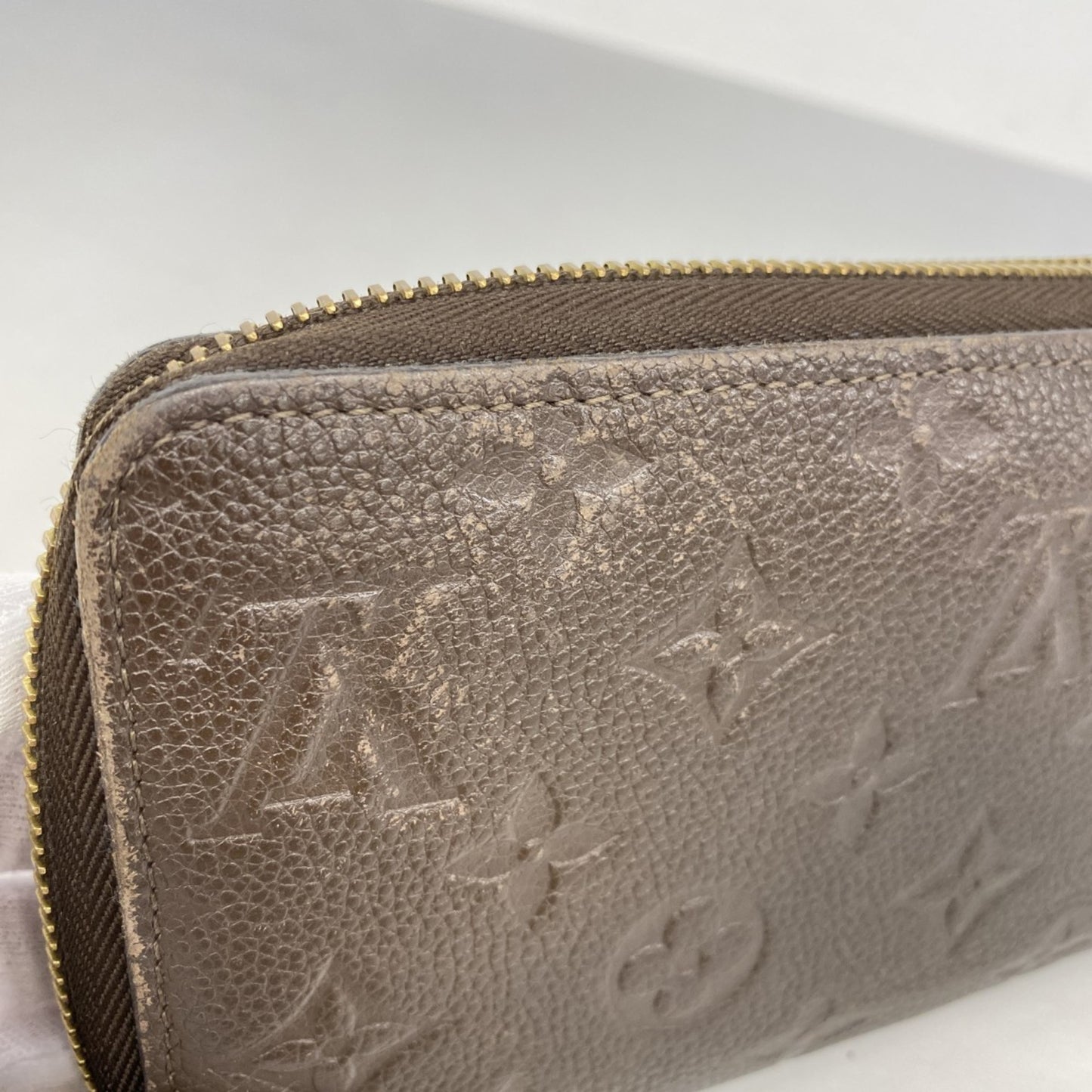 Louis Vuitton Monogram Empreinte Zippy Wallet M60548 Tail
