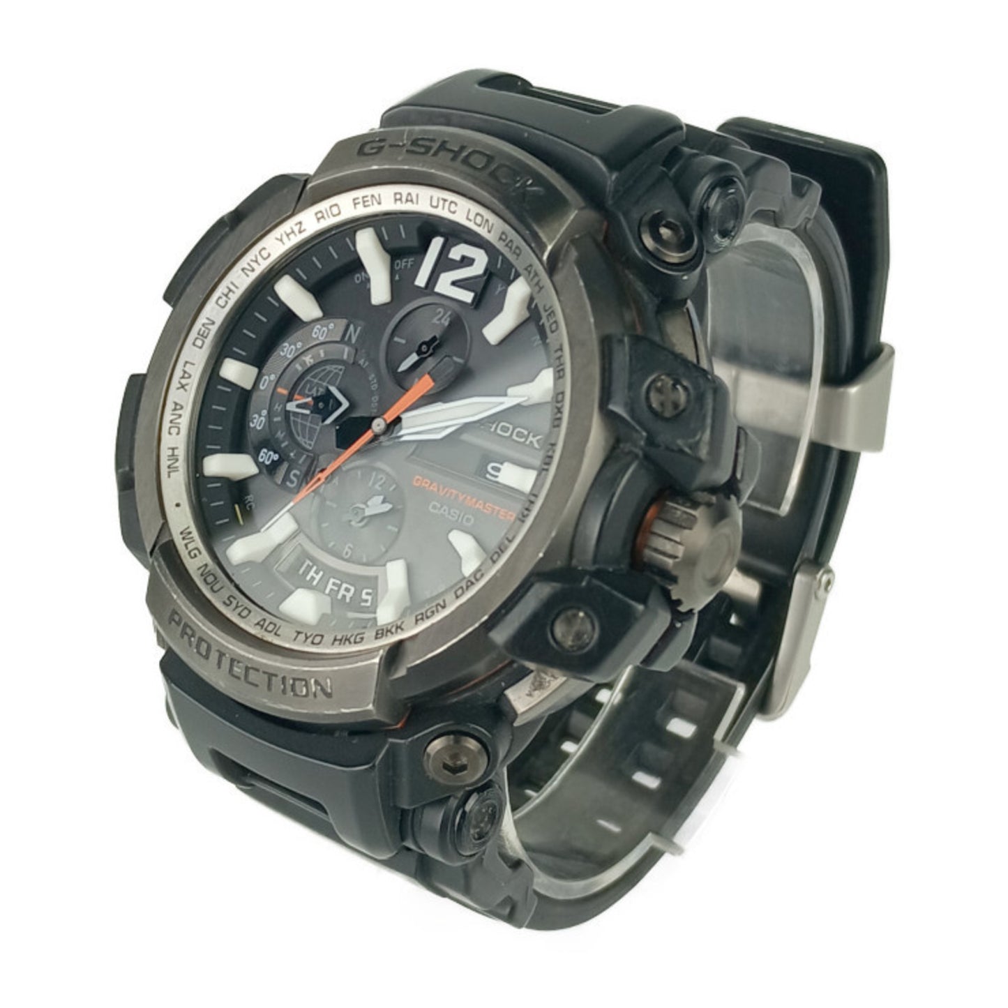 Casio Casio Watch G-Shock Gravitymaster G-Shock Gravity Master Gpw-2000-1Ajf Black Resin Stainless