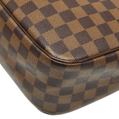 Louis Vuitton Damier Parioli Pm Handbag Tote Bag N51123 Brown Leather