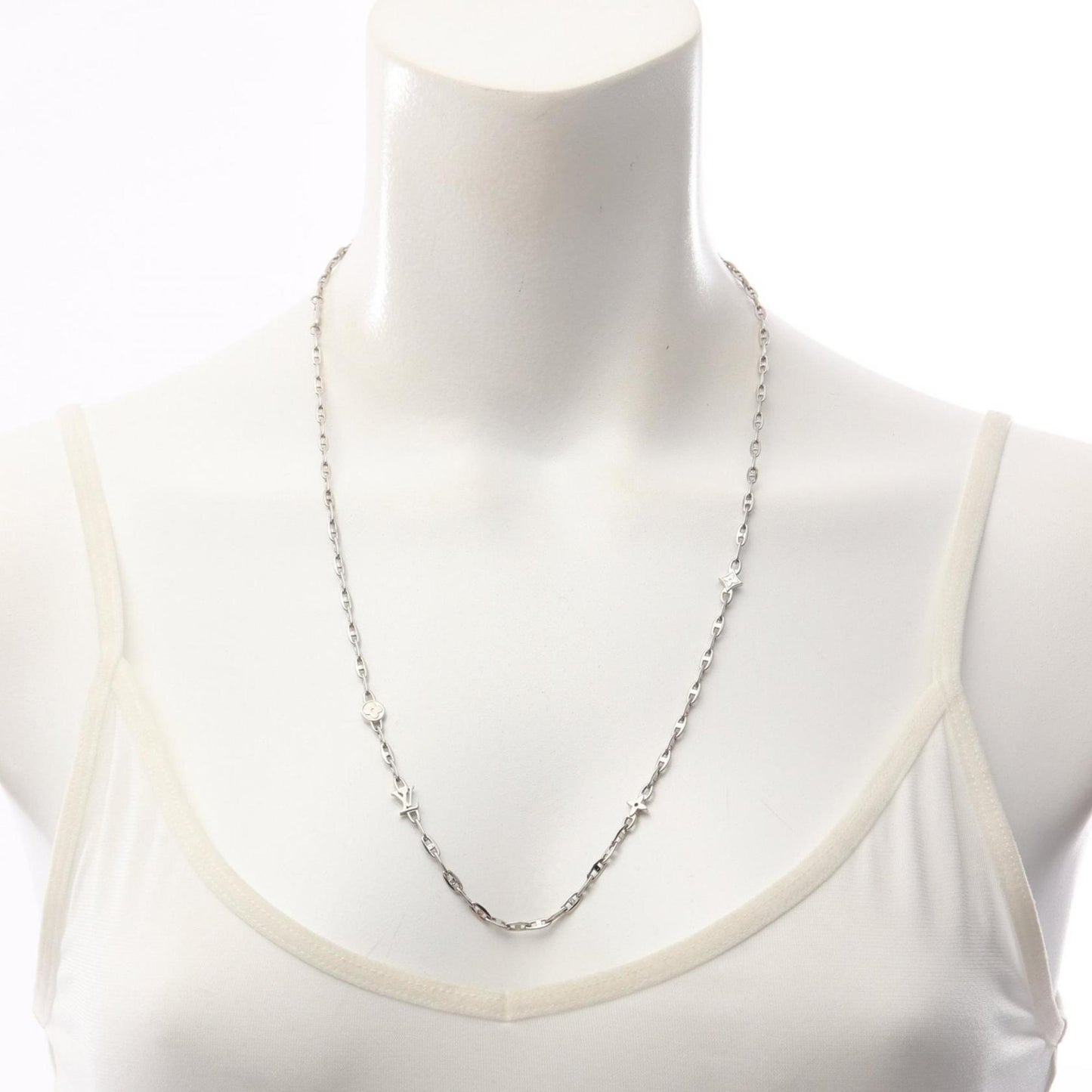 Louis Vuitton Lv Speed Necklace In Stainless Steel