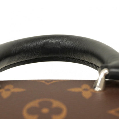 Louis Vuitton Handbag Lv Vibe Camera Box M12362 Brown Black 2-Way Bag