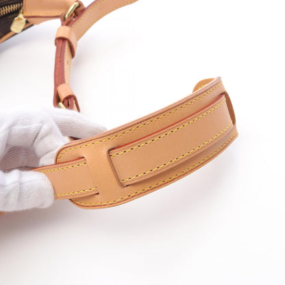 Louis Vuitton Boulogne Pm Monogram Shoulder Bag Coated Canvas Leather