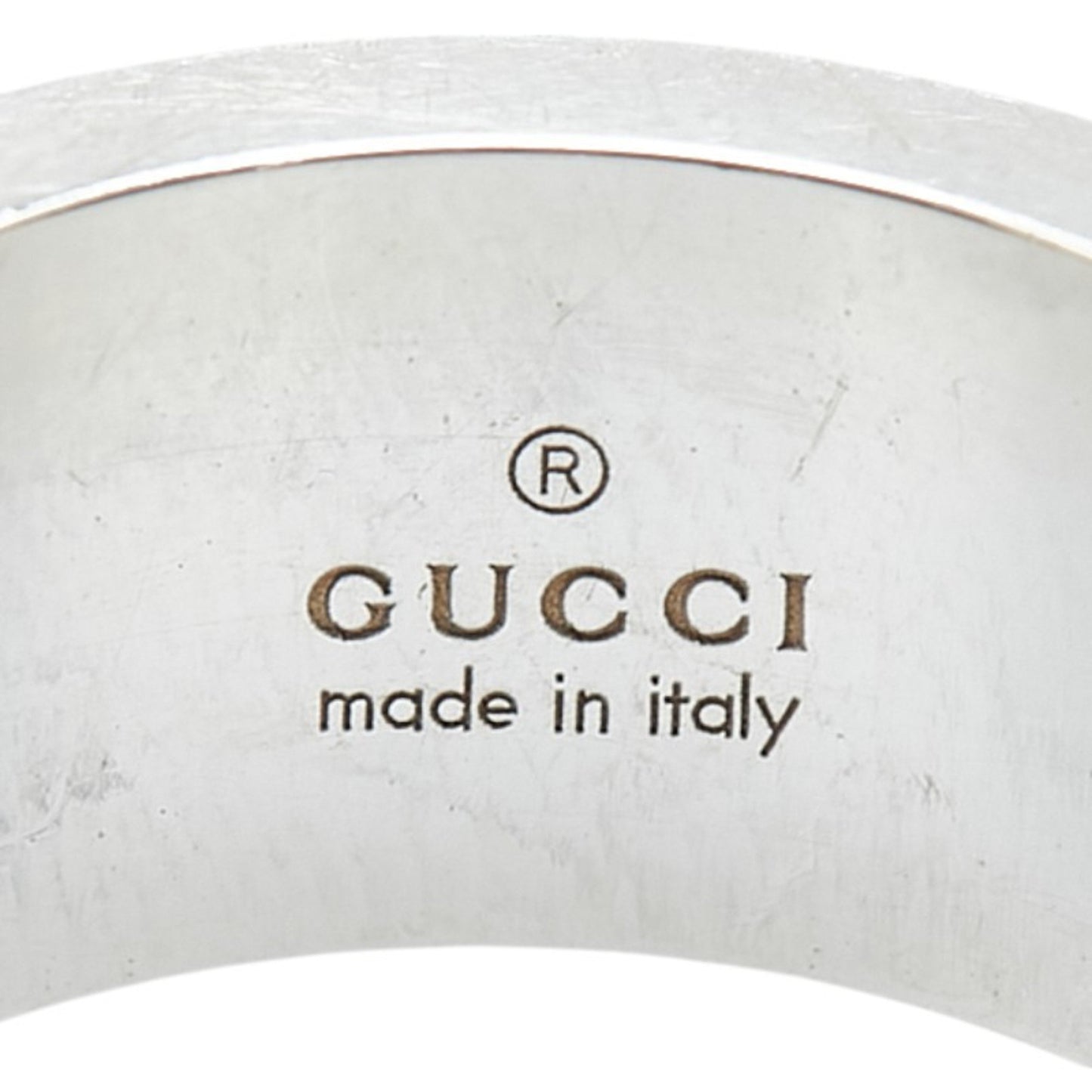 Gucci G Logo Open Ring #9 Sv925 Silver
