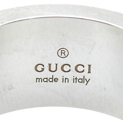 Gucci G Logo Open Ring #9 Sv925 Silver