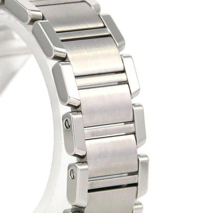 Cartier Tank Franaise Sm W51028Q3 Stainless Steel Quartz Watch