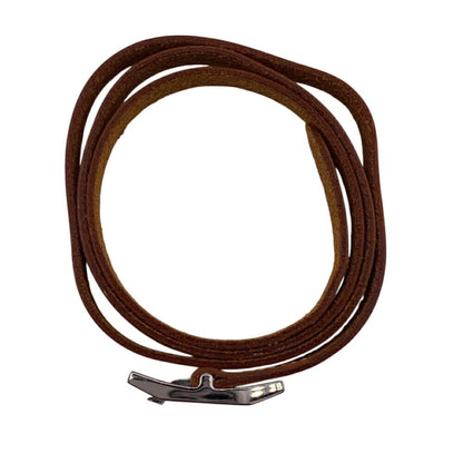 Hermes B-Api Double Tour 2000 Bangle Bracelet