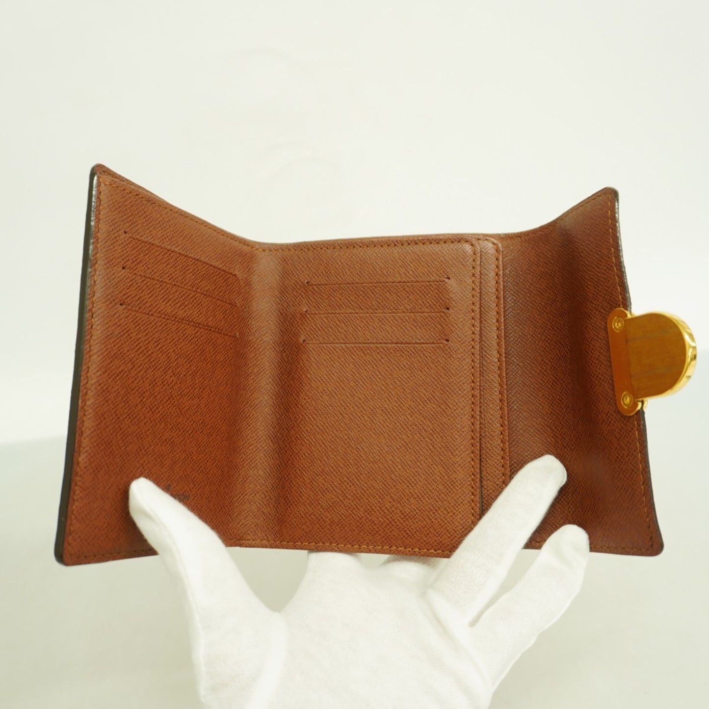 Louis Vuitton Monogram Portefeuille Koala Tri-Fold Wallet M58013 Brown