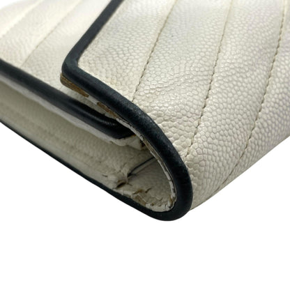 Ysl Paris Yves Saint Laurent Cassandra Long Wallet