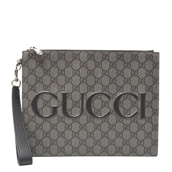 Gucci Men'S Gg Supreme Clutch Bag/Second Bag