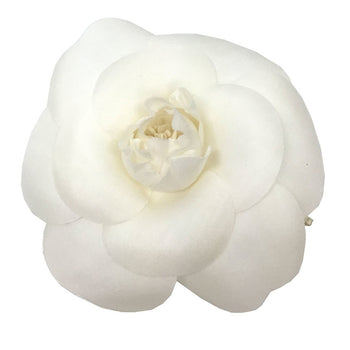 Chanel Camellia Corsage Brooch White Chanel
