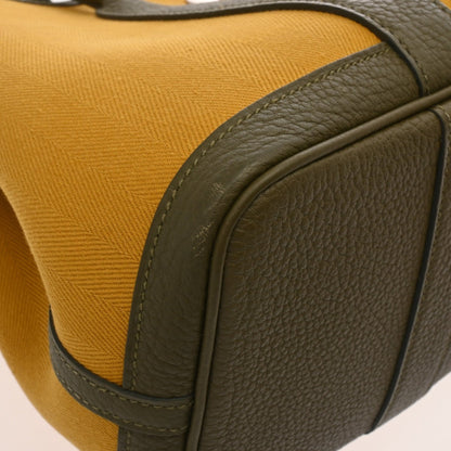 Hermes Garden Party Tpm Vert Veronnaise/Yellow Y Stamp (Circa 2020)