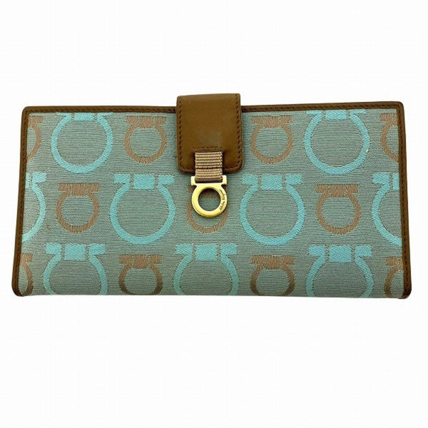 Salvatore Ferragamo Ferragamo Gancini Long Wallet