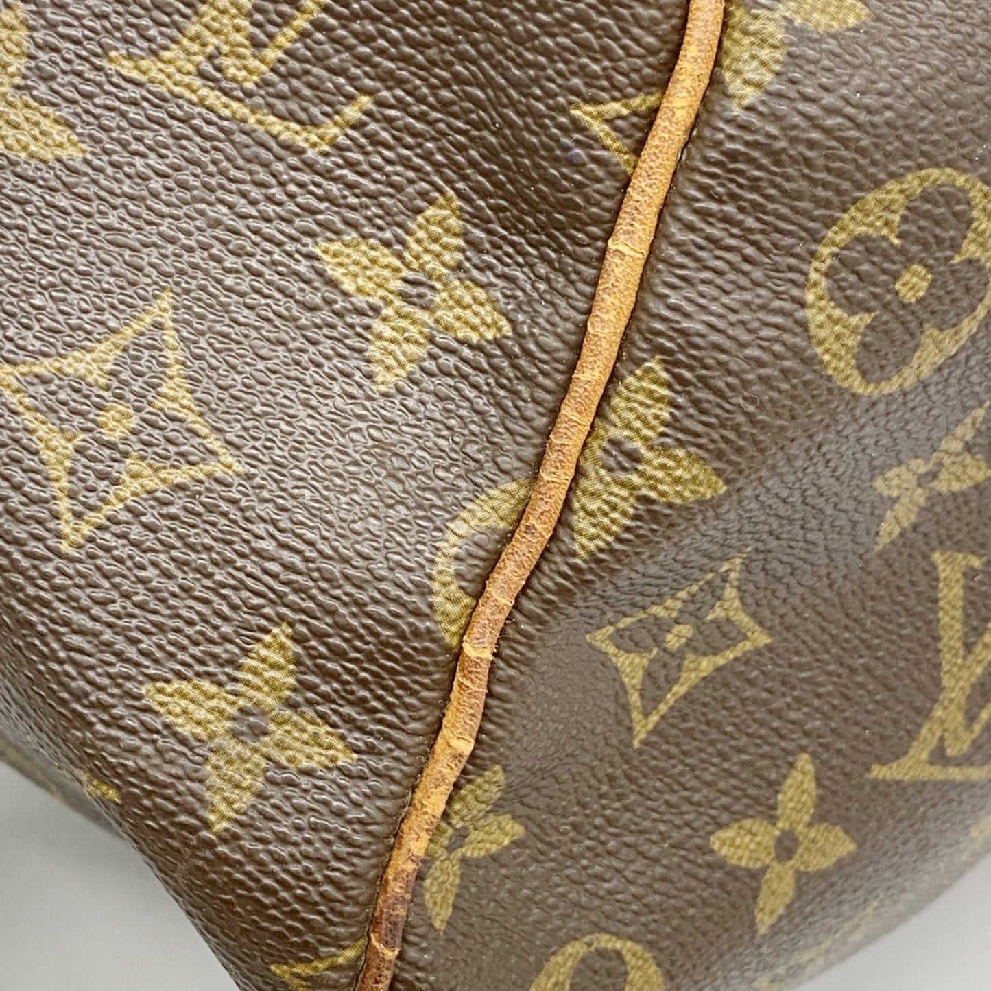 Louis Vuitton Monogram Keepall 45 Boston Bag M41428 Brown